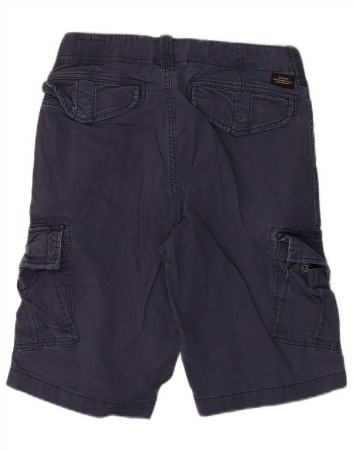 Superdry Herre Cargo Shorts W28 Small Navy Blue