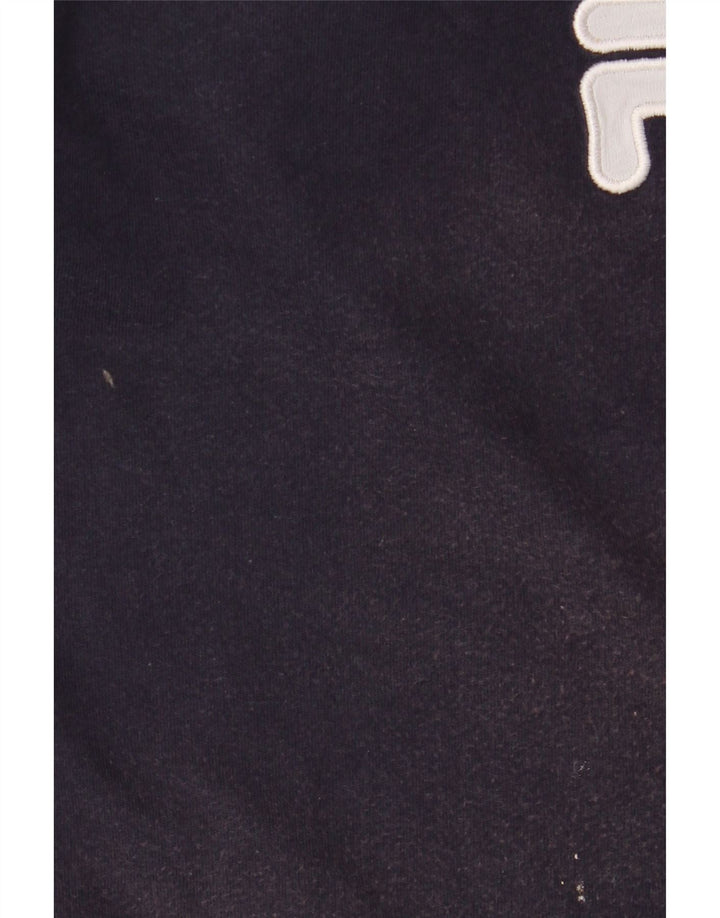 FILA Herre grafisk T-shirt Top IT 50 Mellem marineblå bomuld