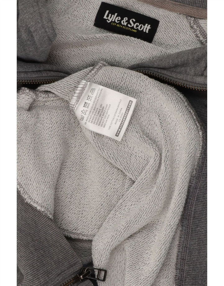 LYLE & SCOTT Træningsdragt til mænd Topjakke Medium Grå Bomuld