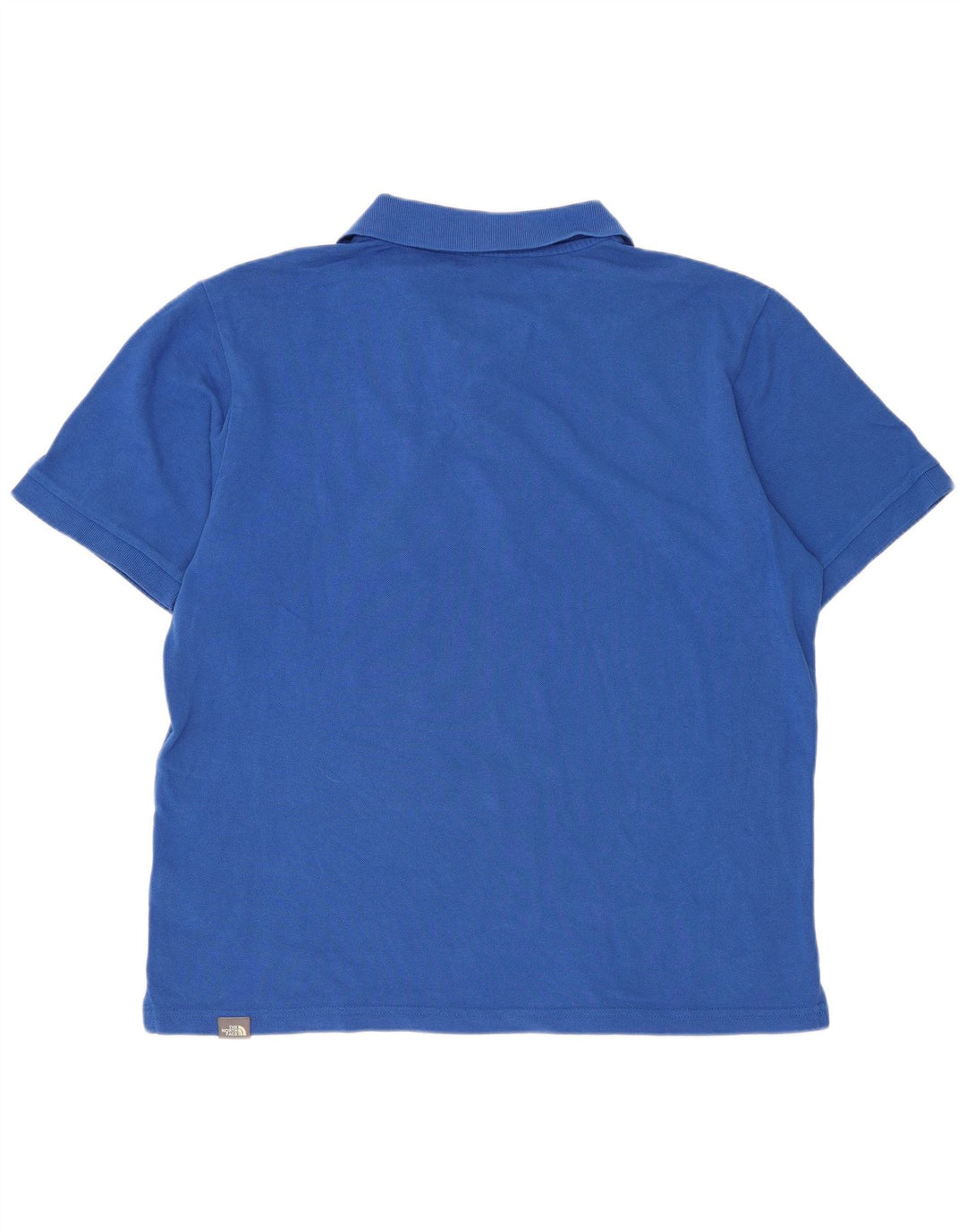 The North Face herre poloshirt mellemblå bomuld