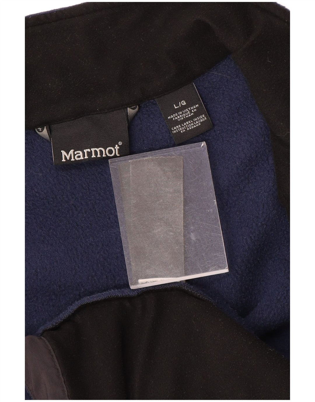 MARMOT Fleecejakke til mænd UK 40 Large Navy Blue Polyester