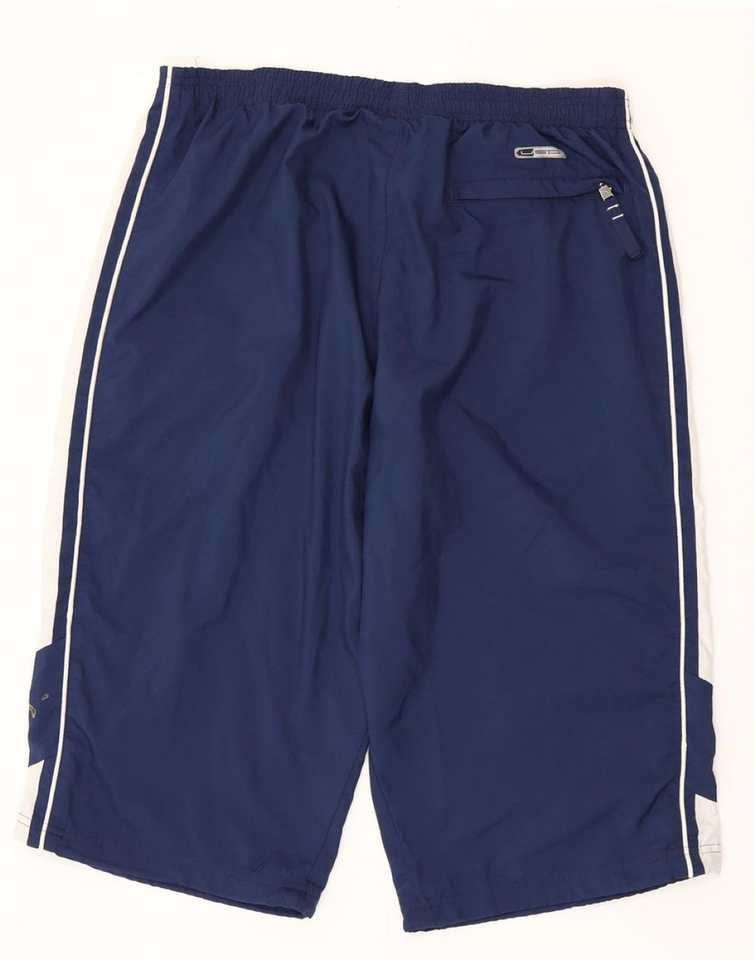 PUMA Herre Bermuda Sportshorts Large Navy Blue Colourblock Polyester