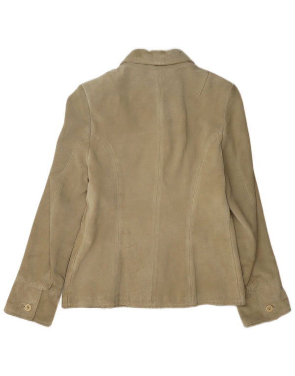 Conbipel Womens Natural Wear Overshirt Ruskindsskjorte UK 10 Small Khaki