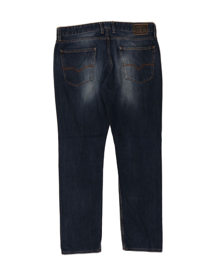 GUESS Mens Slim Jeans W36 L34 Blue Cotton Vintage Guess and Second-Hand Guess from Messina Hembry 