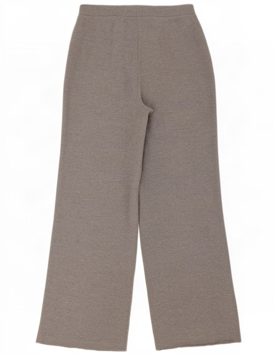Zara Womens Tracksuit Bukser med brede ben UK 12 Medium Grey Polyester