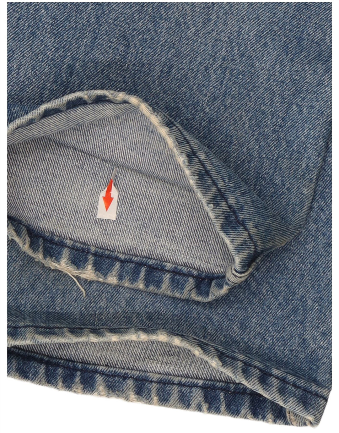 Valentino Straight Jeans til mænd W33 L33 Blå Bomuld