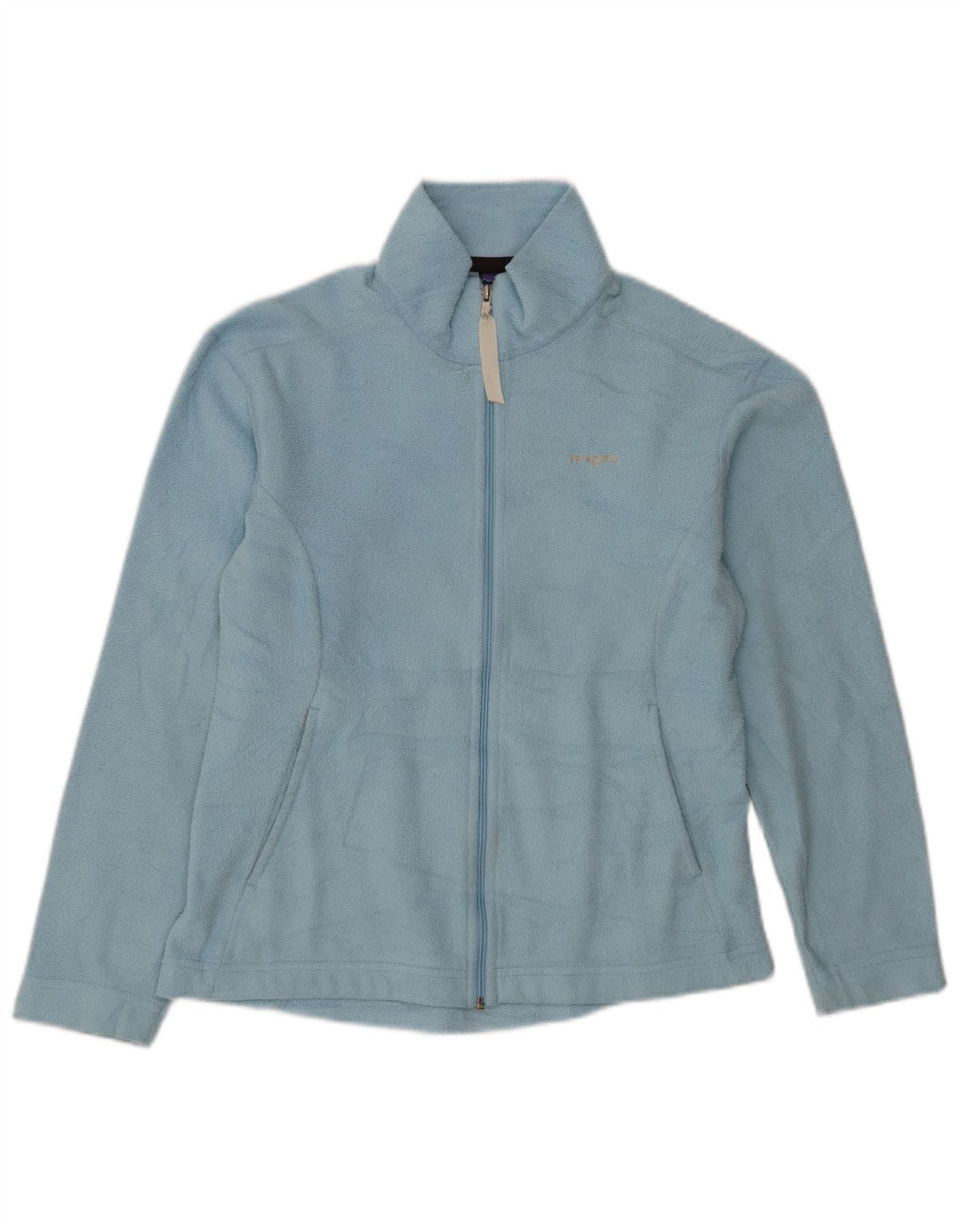 Patagonia Dame Synchilla Fleecejakke UK 10 Small Blue Polyester