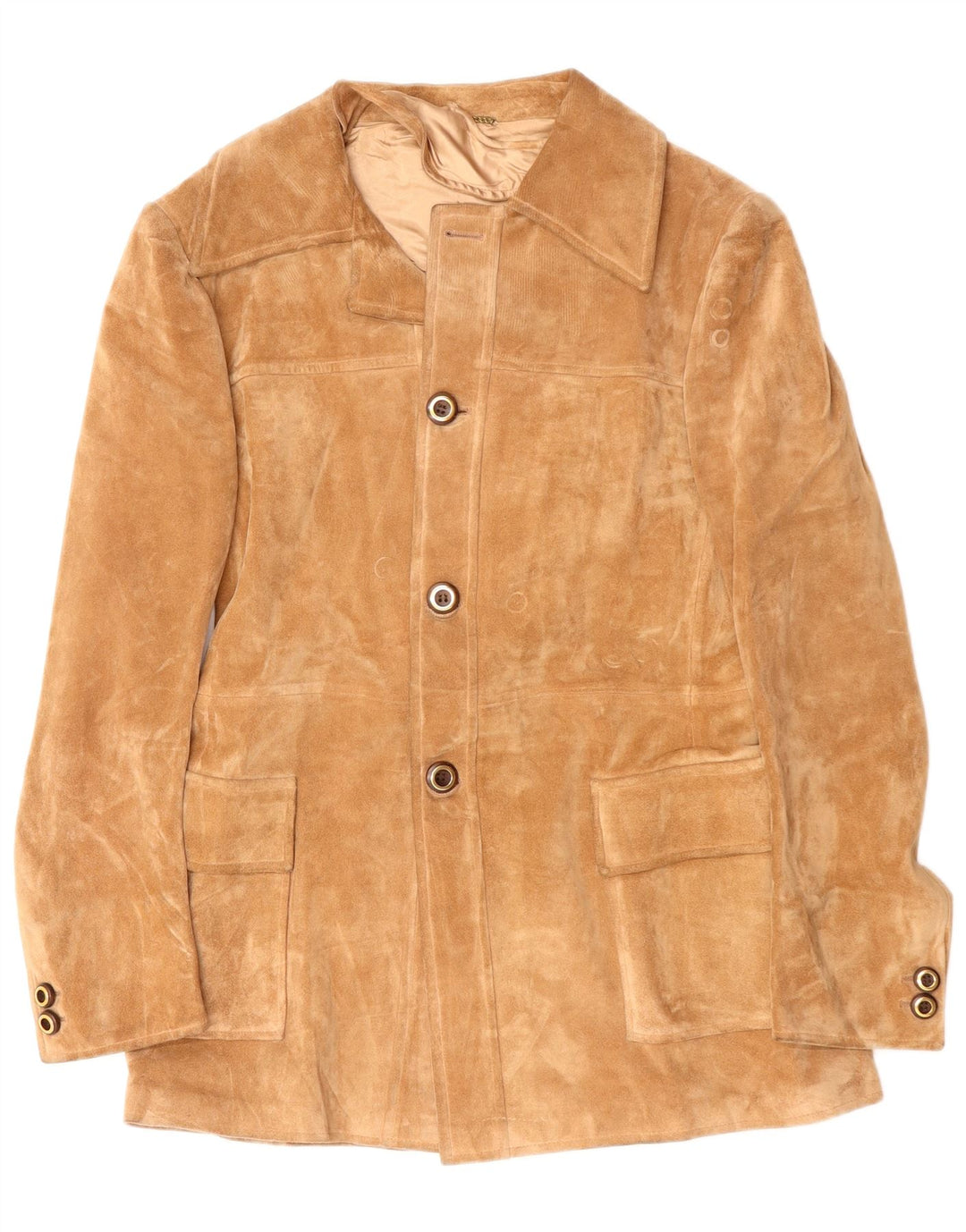 Vintage herre 4-knaps blazerjakke IT 52 XL Beige