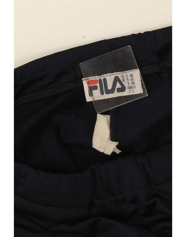 Fila Træningsdragt bukser til mænd IT 48 Medium Navy Blue