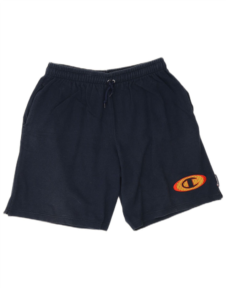 Champion Herre grafiske sportsshorts Medium marineblå bomuld