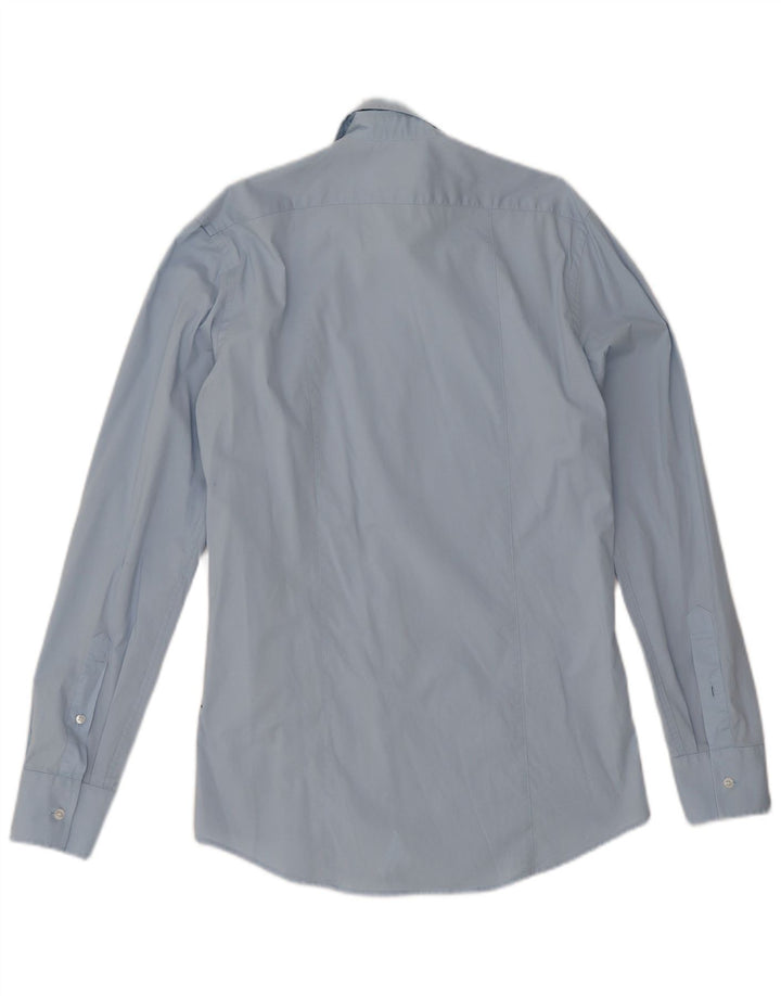Calvin Klein Herre Slim Fit skjorte Medium Blue Bomuld