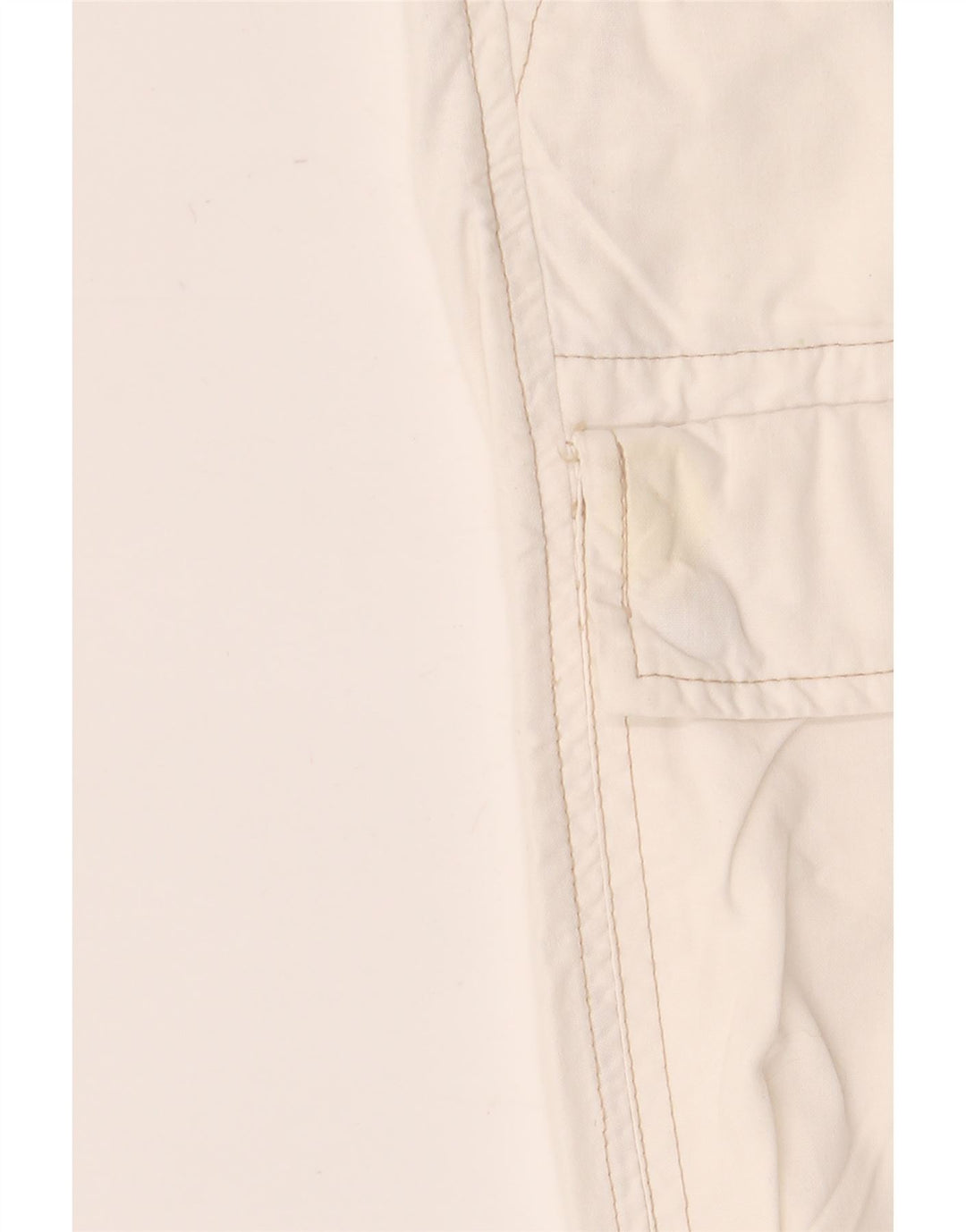 Fordocks Dame Cargo Bermuda Shorts IT 44 Medium W30 Off White Bomuld