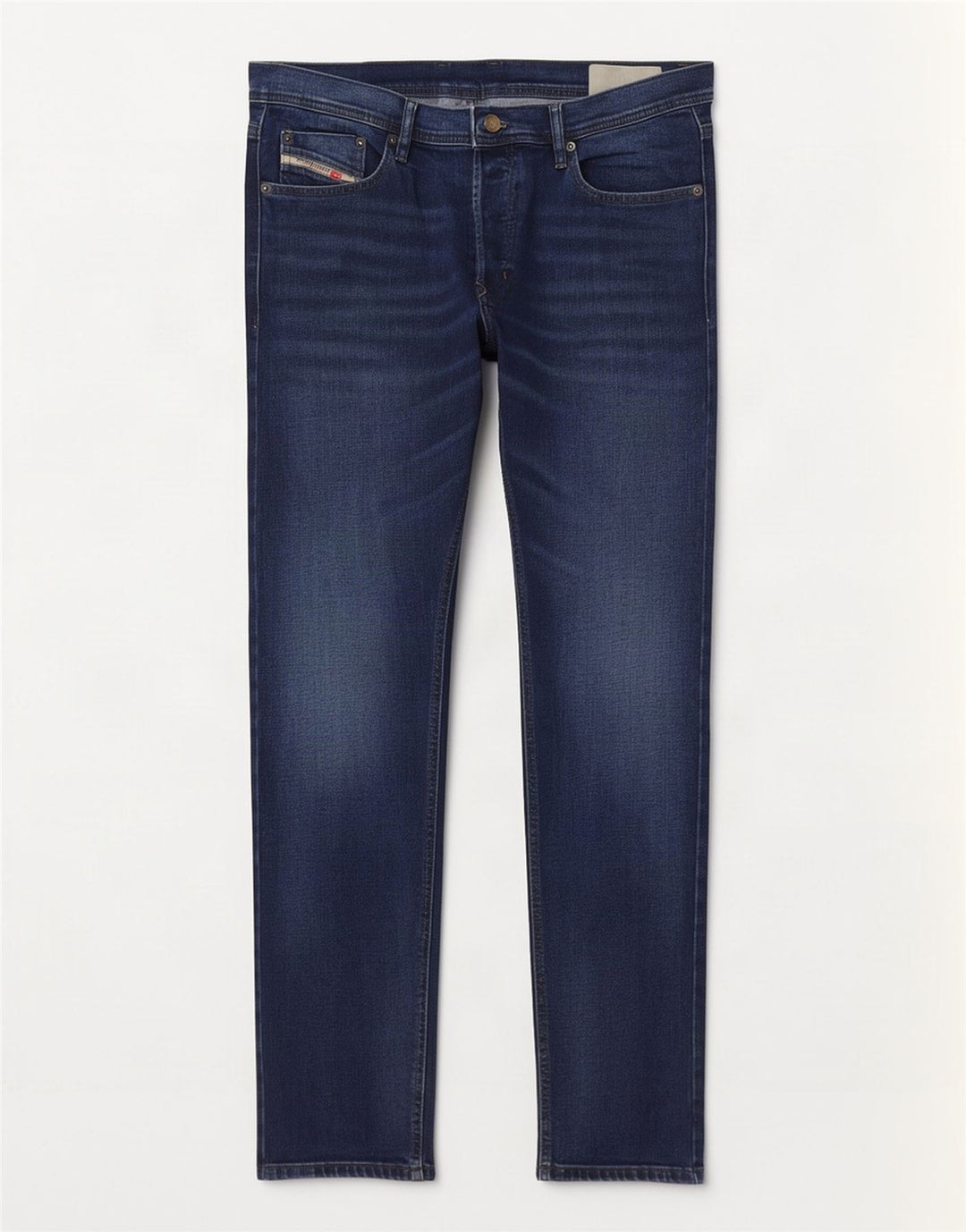Diesel Herre Slim Jeans W34 L31 Marineblå Bomuld