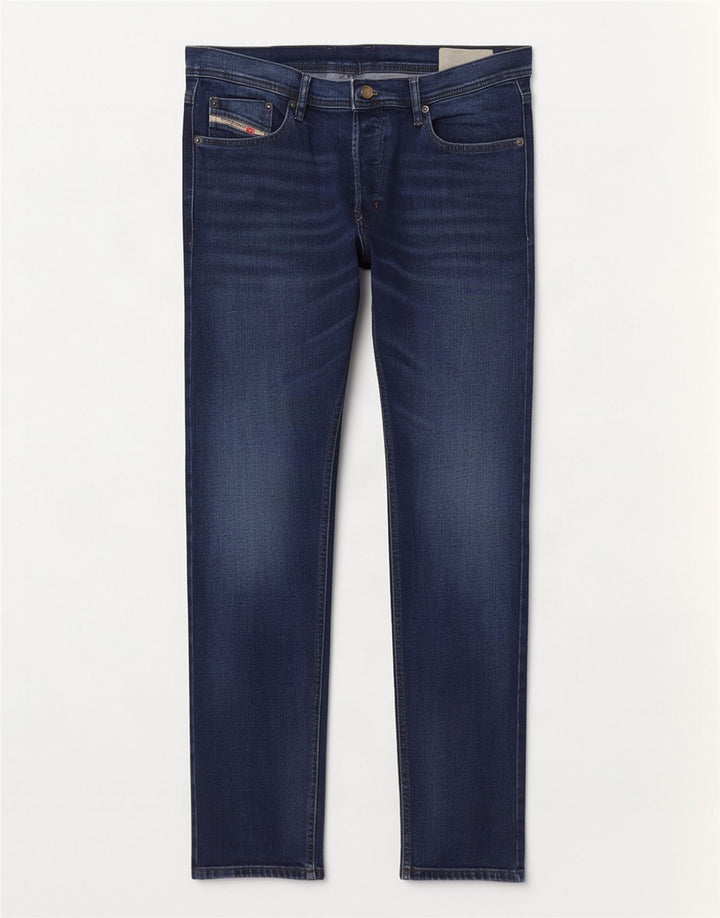 Diesel Herre Slim Jeans W34 L31 Marineblå Bomuld