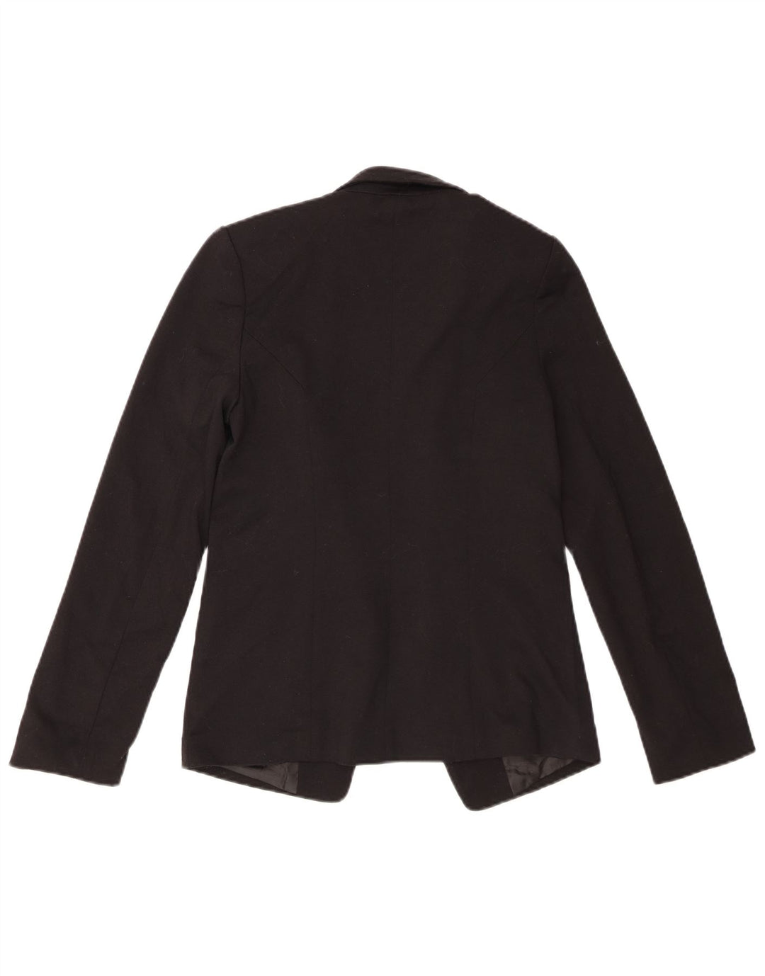 Oasis Womens Open Blazer Jacket UK 8 Small Black Polyester