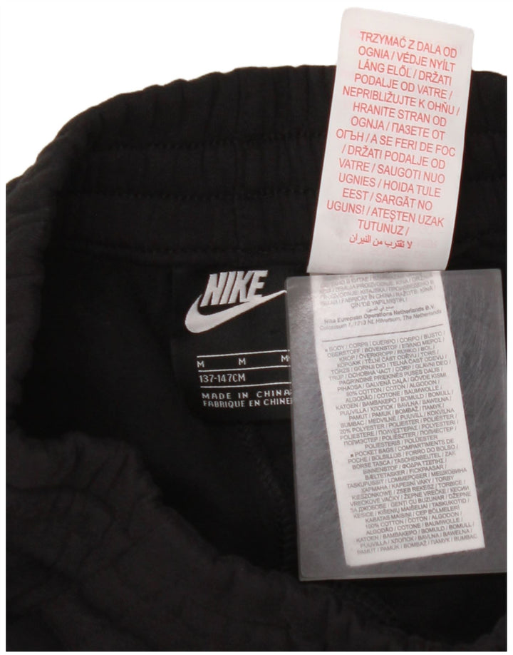 NIKE Træningsdragt til drenge Bukser Joggers 10-11 år Medium Sort Bomuld