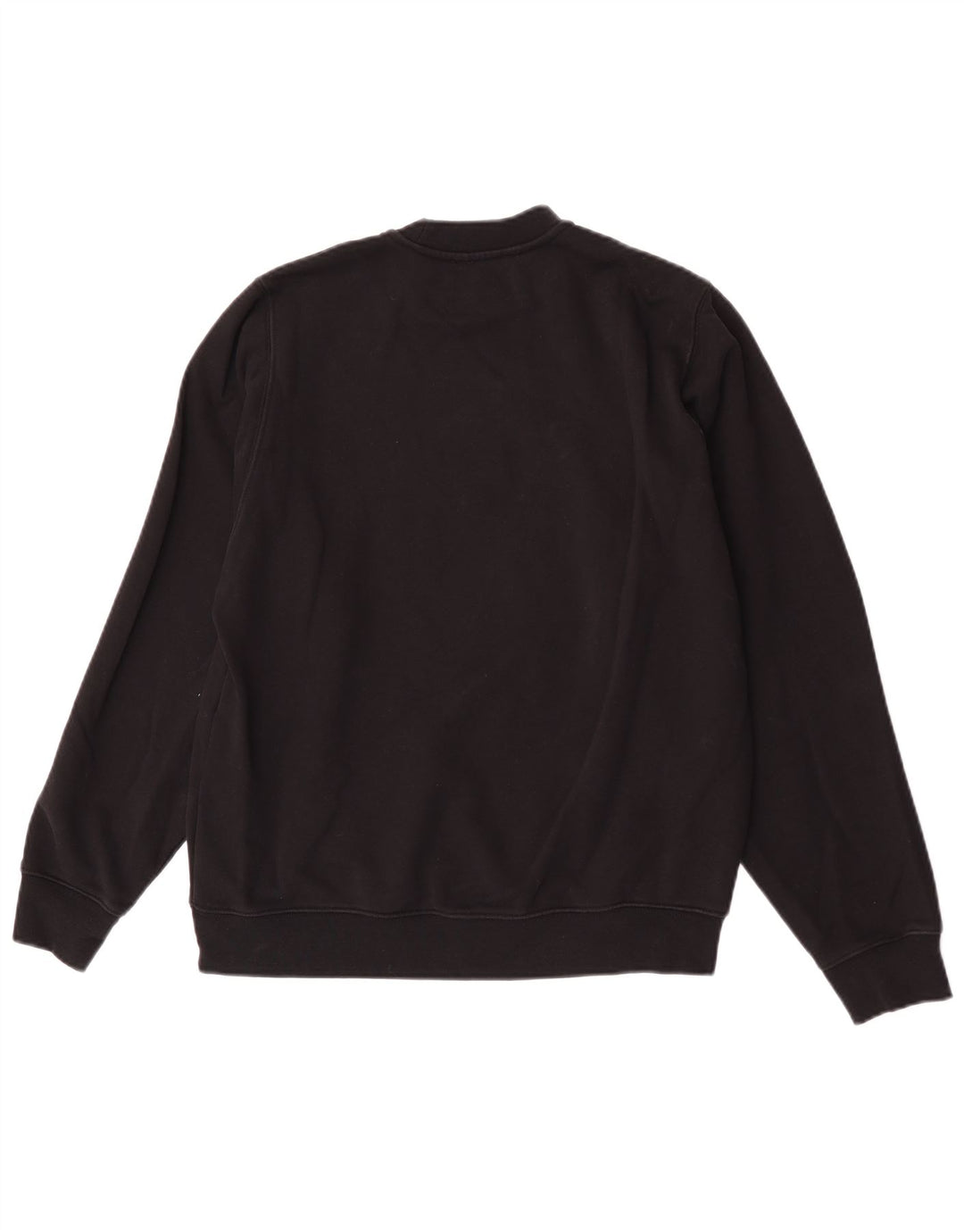 Diesel Herre Grafisk Sweatshirt Jumper Lille sort bomuld