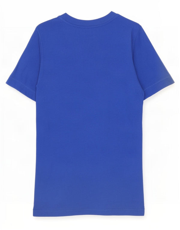 Nike drenge grafisk t-shirt top 6-7 år XS blå bomuld
