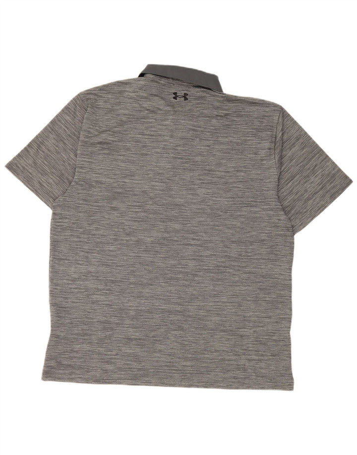 Under Armour Herre Polo Shirt XL Grå Flecked Polyester