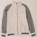 CHAMPION Womens Tracksuit Top Jacket UK 14 Medium White Colourblock Vintage Champion and Second-Hand Champion from Messina Hembry 