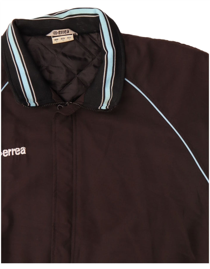 Errea Herre Bomber Jacket UK 40 Large Brown Polyester