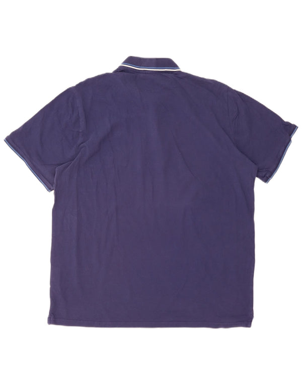 CHAMPION Polo skjorte til mænd 4XL marineblå bomuld