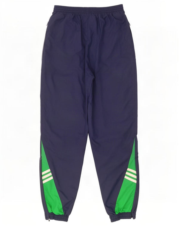 Adidas Drenge Træningsdragt Bukser Joggers 13-14 år Navy Blue Colourblock
