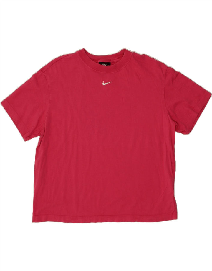 NIKE Mens T-Shirt Top Small Pink Cotton Vintage Nike and Second-Hand Nike from Messina Hembry 