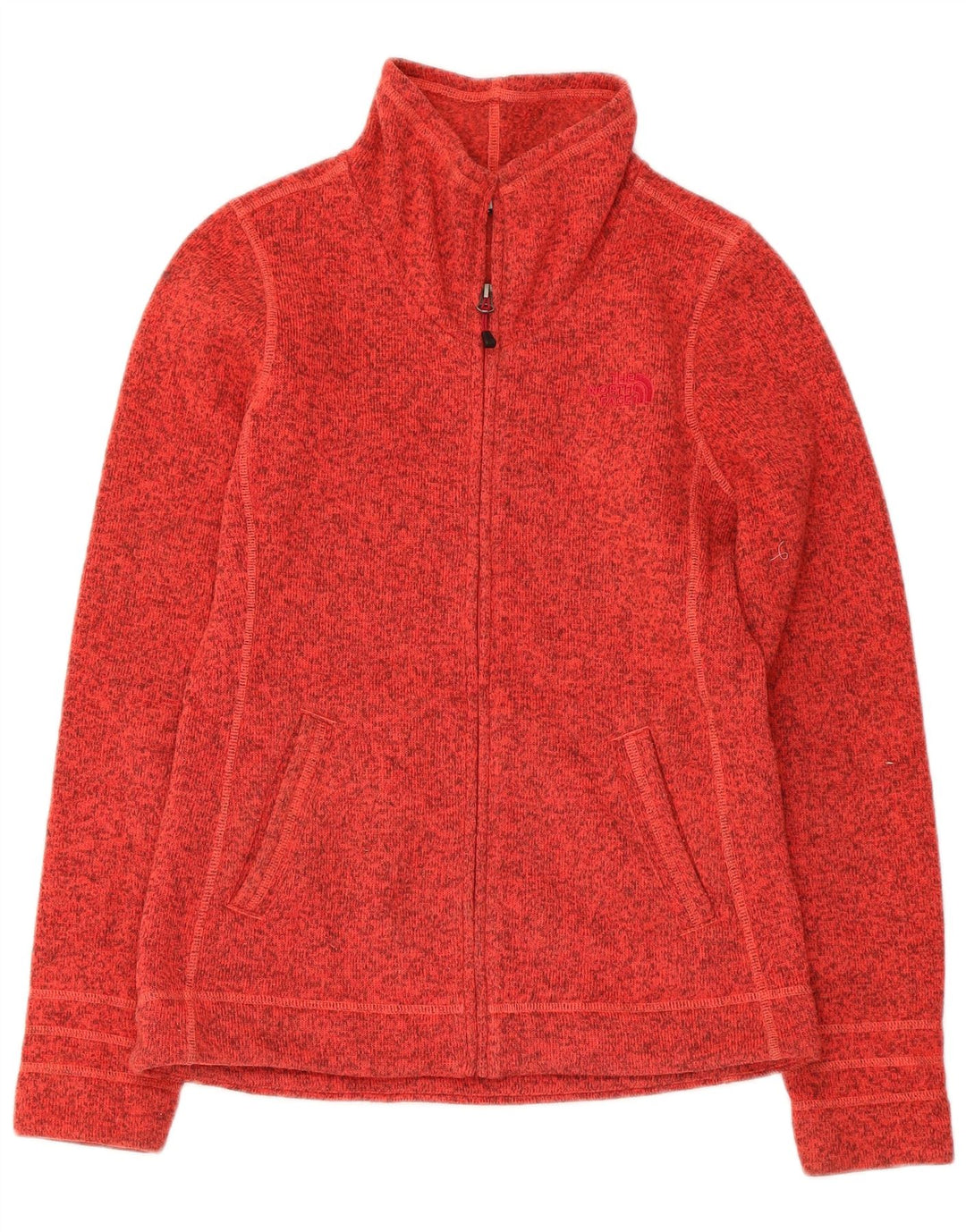 The North Face Dame træningsdragt Top Jacket UK 10 Small Red Flecked