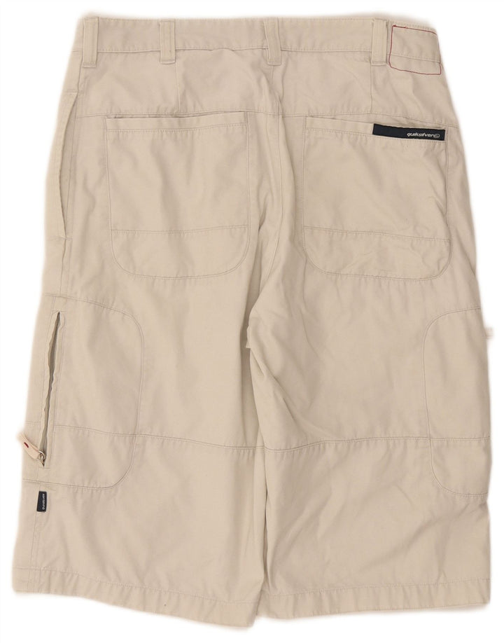 Quiksilver Herre Cargo Shorts W31 Medium Beige Bomuld