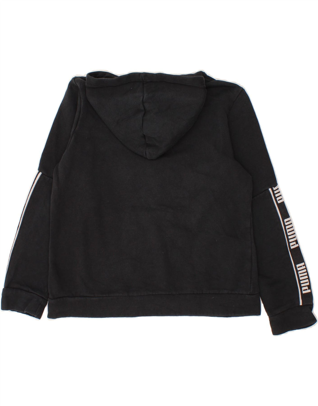 Girls Graphic Hoodie Jumper 11-12 Years Large Vintage Puma and Second-Hand Puma from Messina Hembry 
