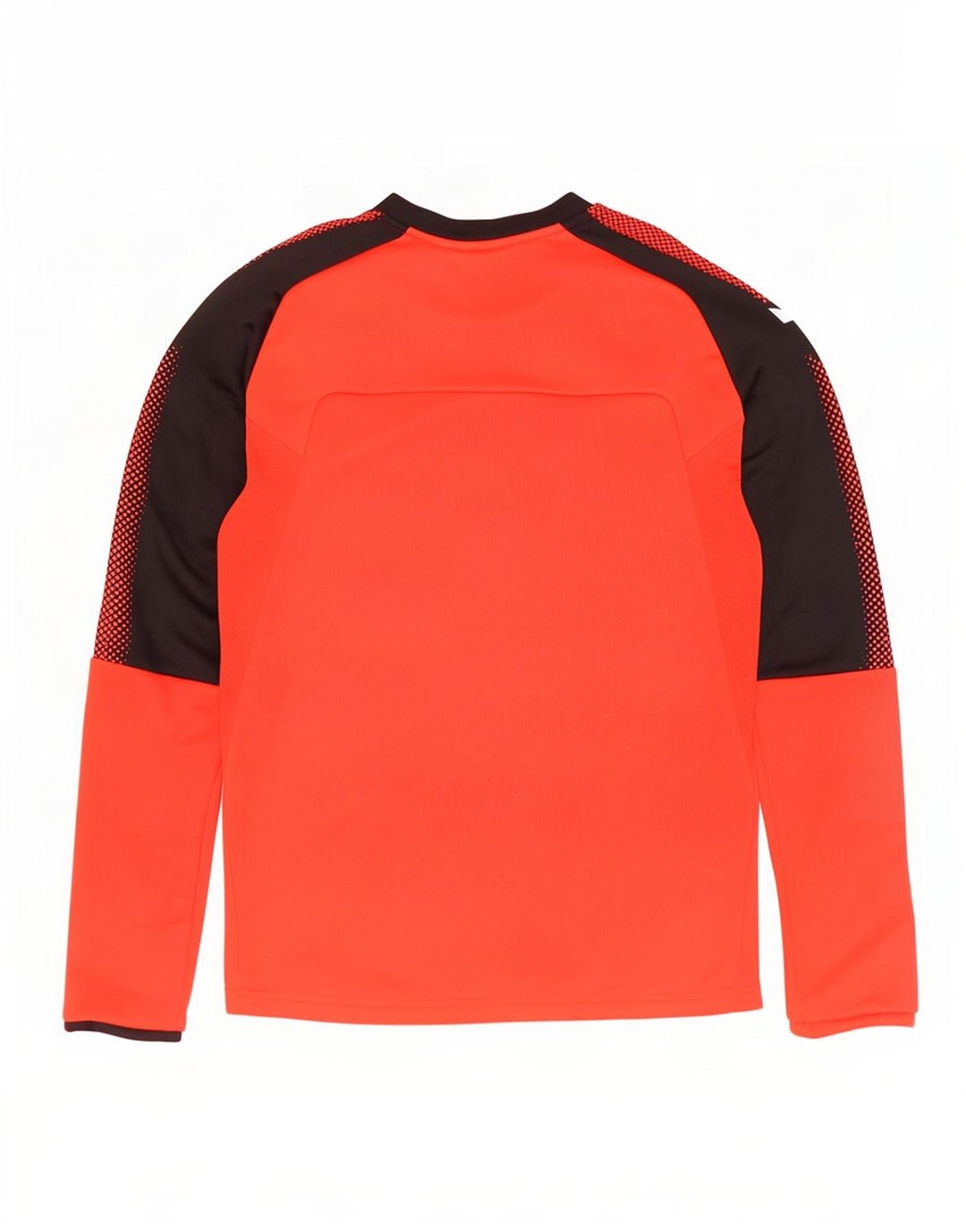 Puma Herre Grafisk Top Langærmet Lille Rød Colourblock Polyester