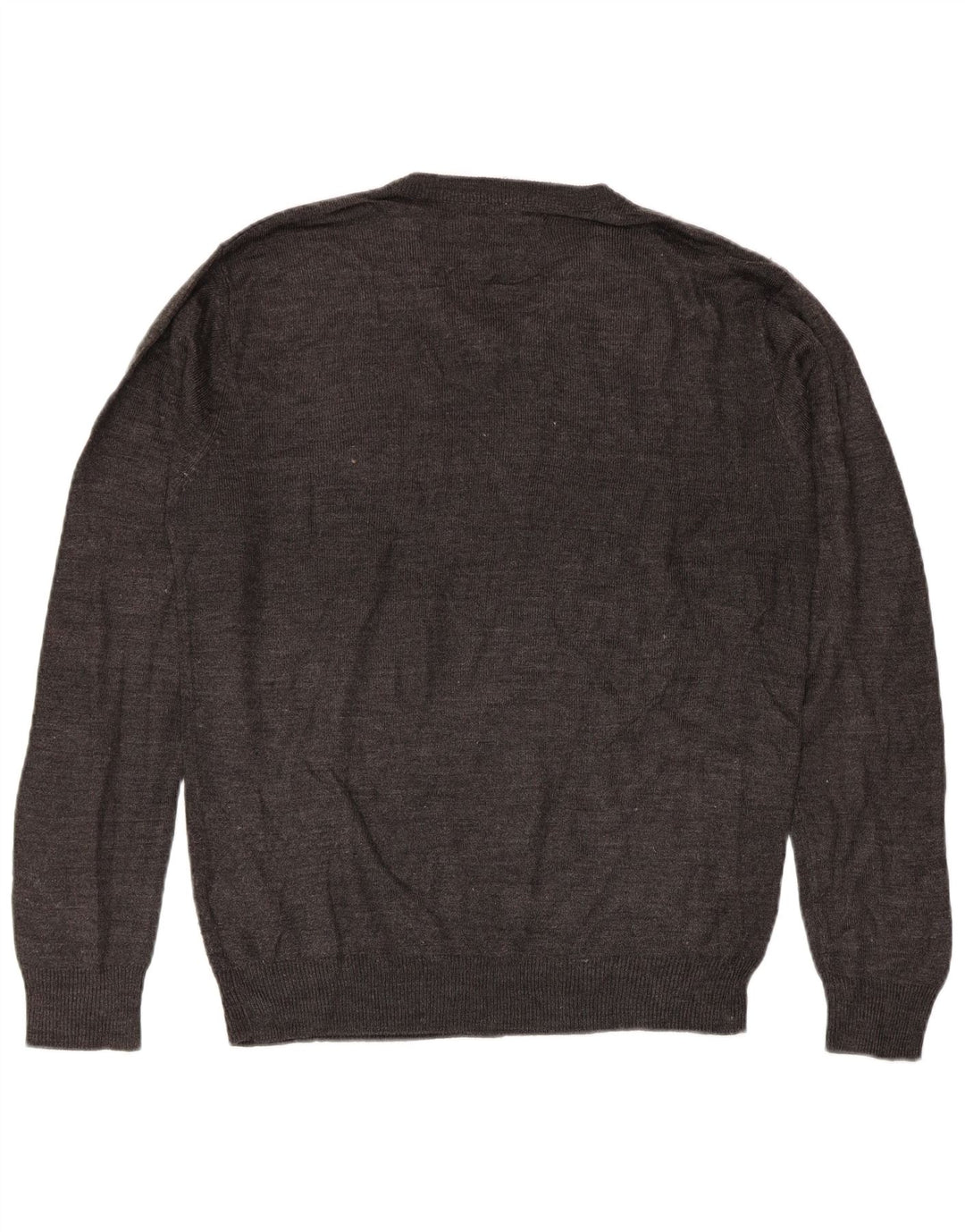 PIERRE CARDIN Herre V-hals sweater Medium Grå Akryl