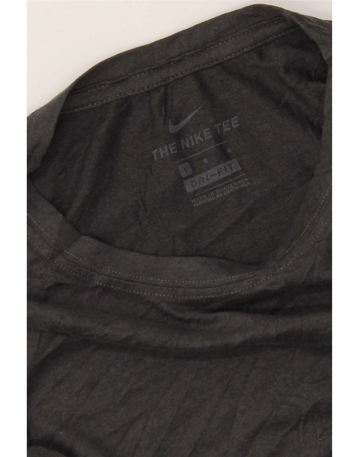 Nike Herre Dri Fit T-Shirt Top Stor Grå