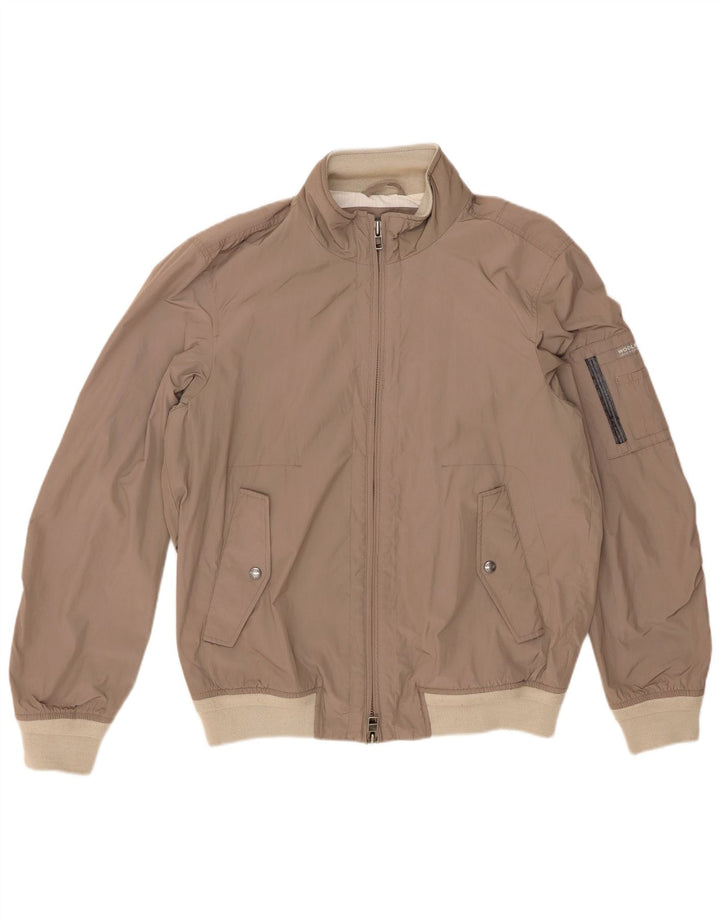 Woolrich Bomberjakke til mænd UK 42 XL Beige Polyester