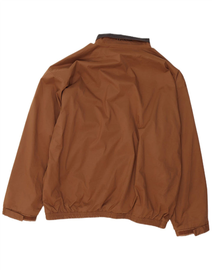 Tehama Herre Pullover Regnjakke UK 42 XL Brun Polyester