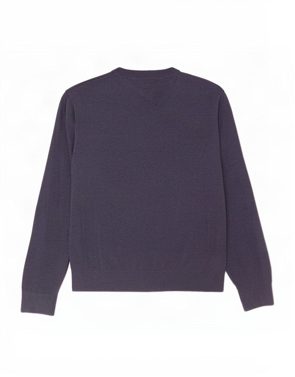 Tommy Hilfiger Herre V-hals sweater 3XL Blå Bomuld