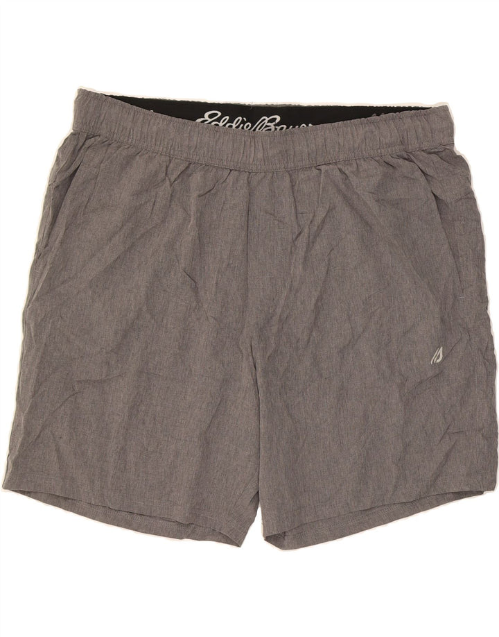 EDDIE BAUER Mens Sport Shorts XL  Grey Polyester Vintage Eddie Bauer and Second-Hand Eddie Bauer from Messina Hembry 