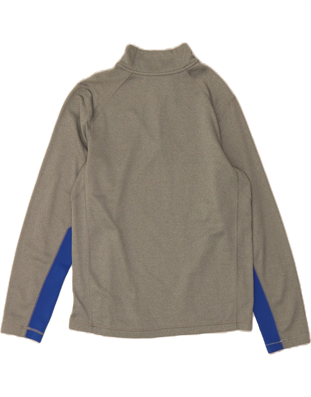 NIKE Mens Therma-Fit Pullover Tracksuit Top Medium Grey Colourblock Vintage Nike and Second-Hand Nike from Messina Hembry 