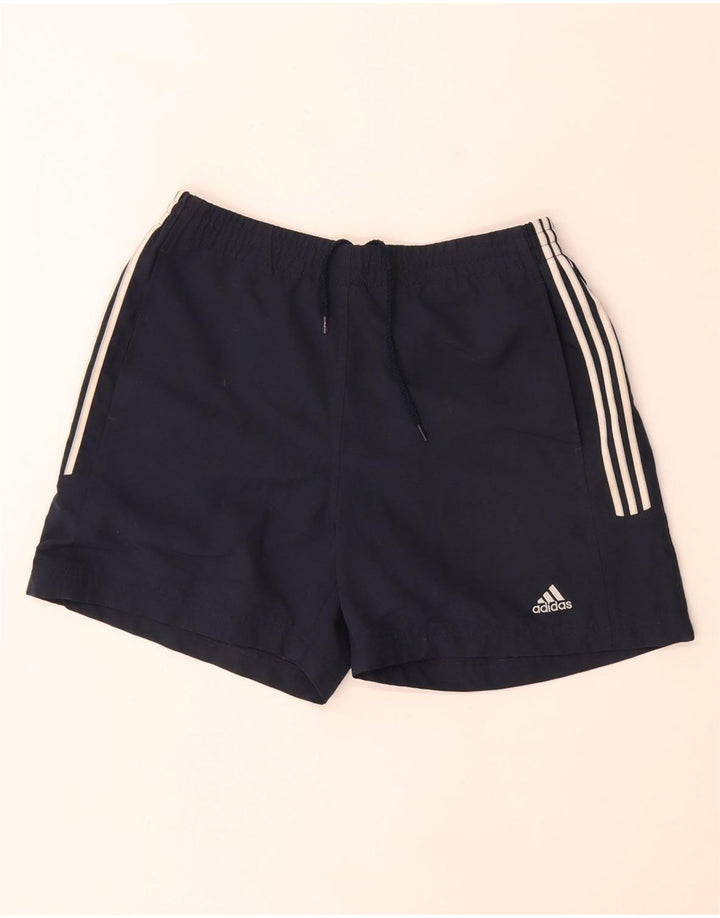 Adidas Dame Sports Shorts UK 14 Medium Navy Blue Polyester