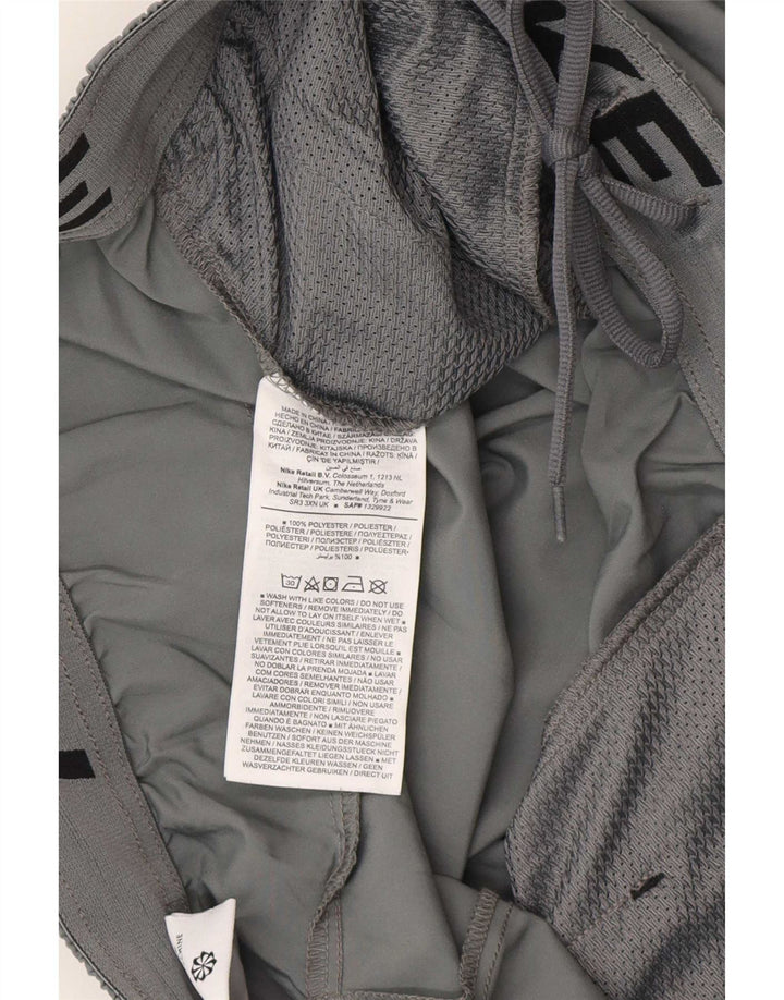 Nike Herre Dri Fit sportsshorts, store grå polyester