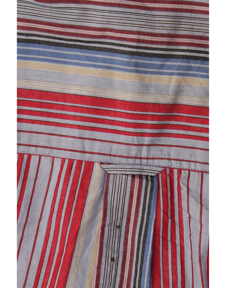 Chaps Herre Easy Care skjorte Medium flerfarvet stribet bomuld