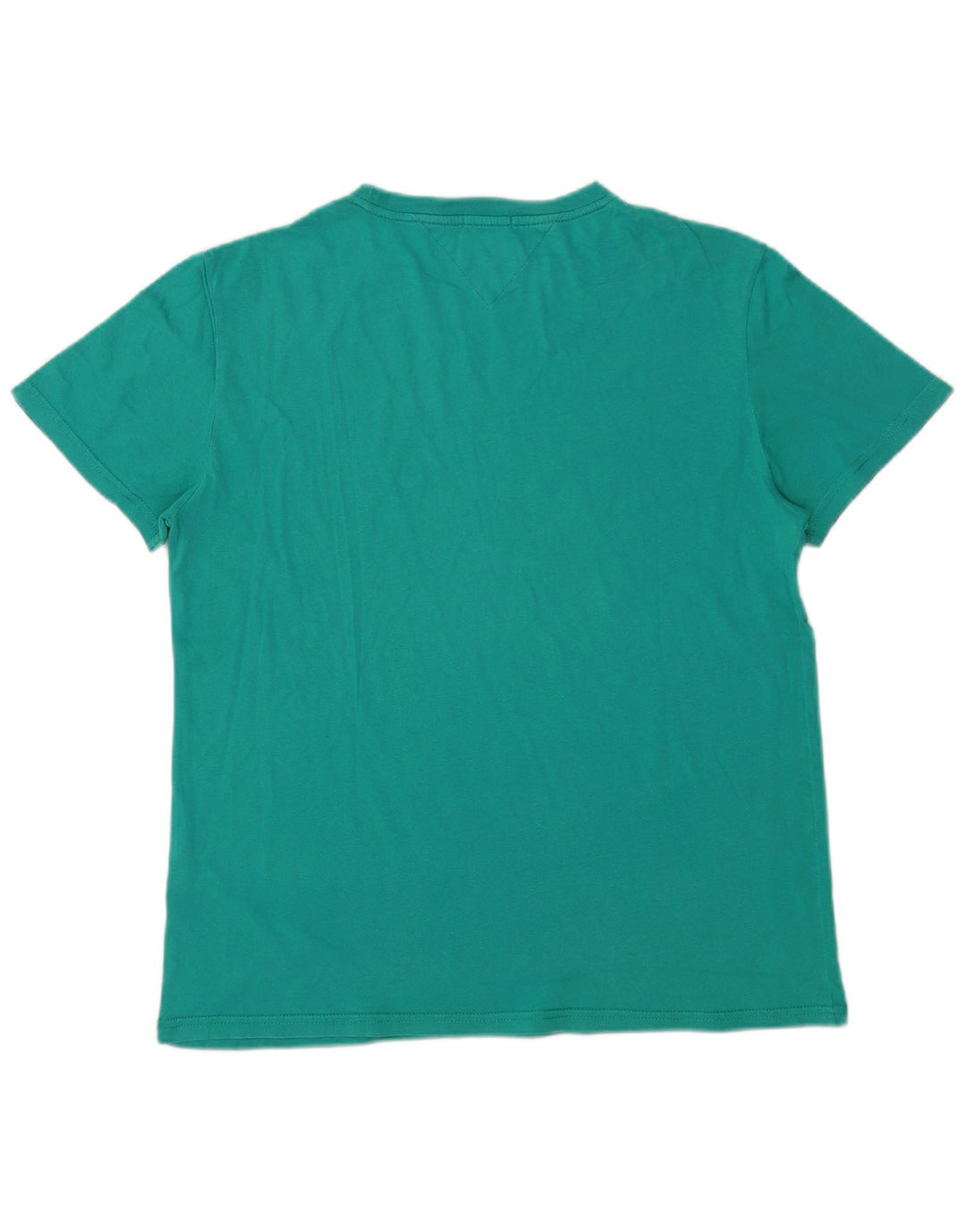 Tommy Hilfiger Herre Regular Fit Grafisk T-Shirt Top Stor turkis