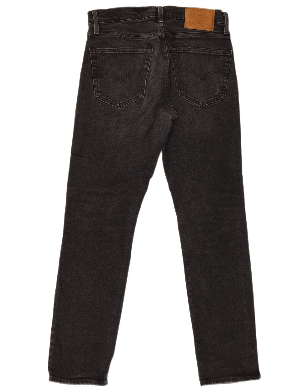 Levi's Slim Jeans til mænd W30 L30 sort bomuld