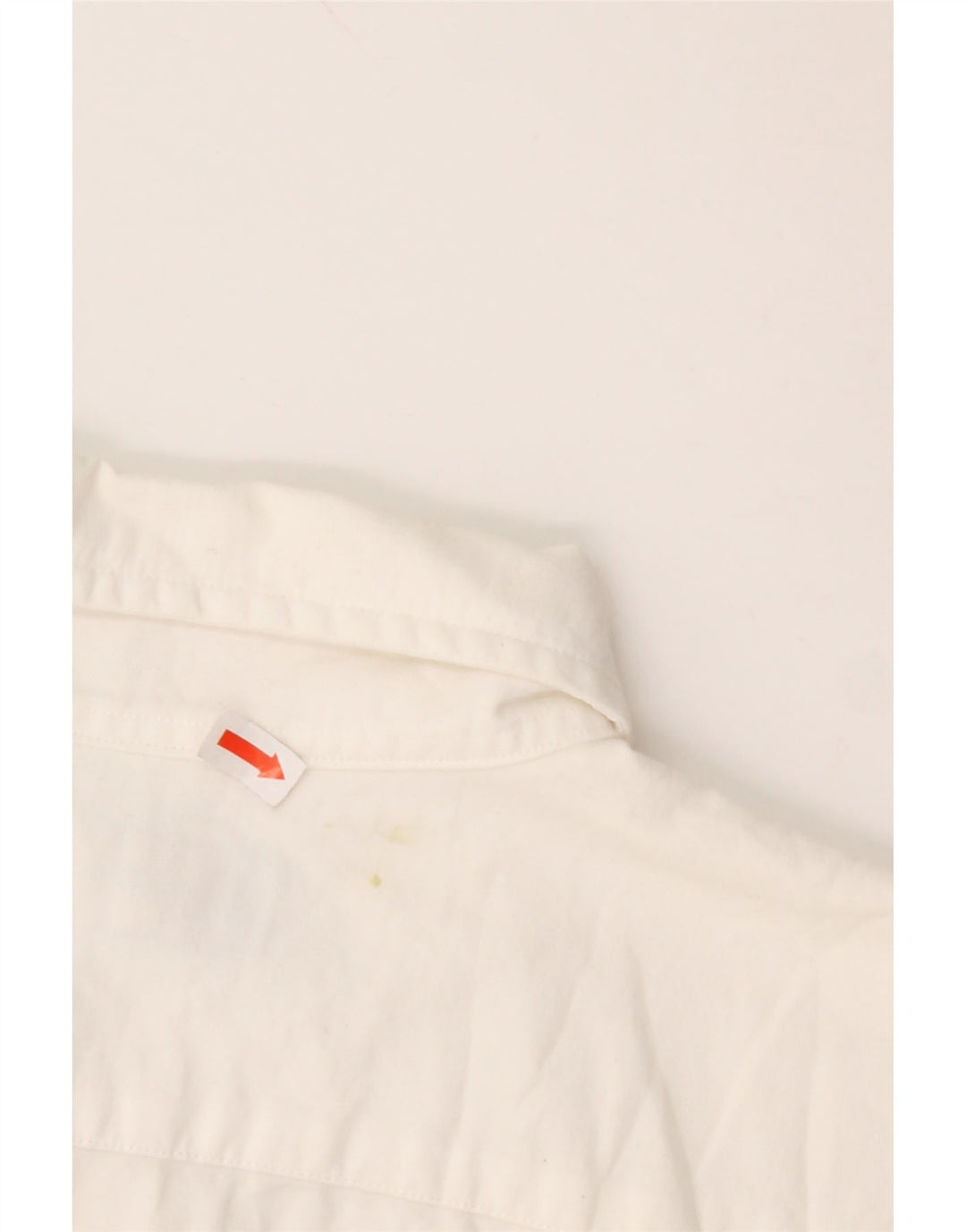 RALPH LAUREN Kortærmet skjorte til kvinder UK 16 Stor hvid bomuld