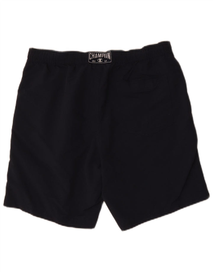 Champion Herre grafiske svømmeshorts Medium marineblå polyester