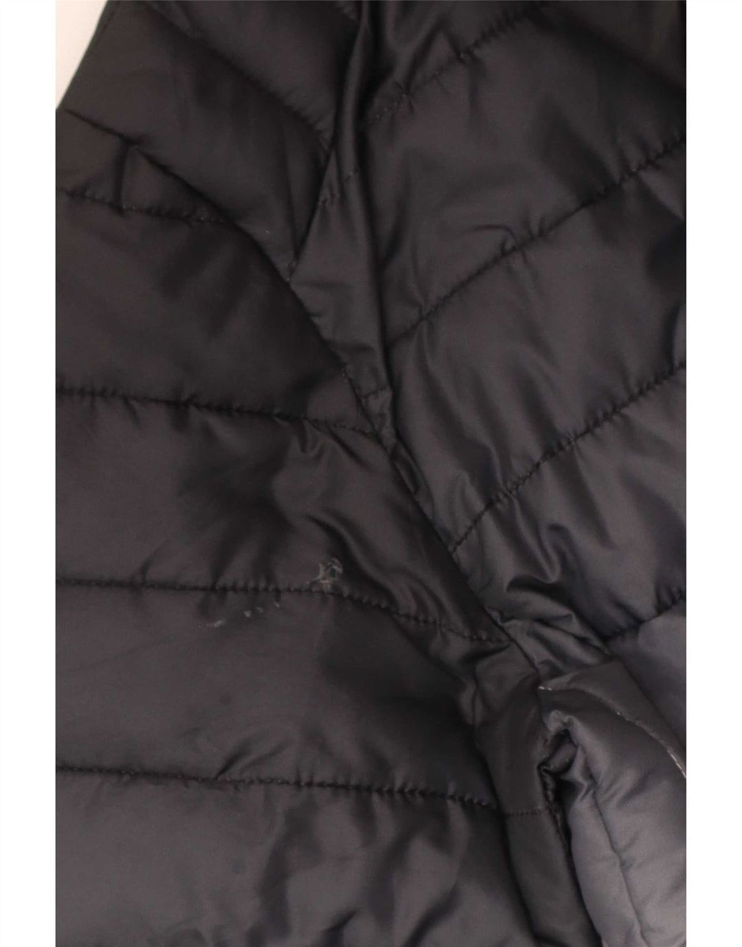 Ellesse Dame Hætte Polstret Jakke UK 14 Medium Navy Blue Colourblock