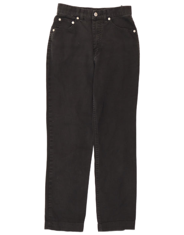 Marks & Spencer Dame-tilspidsede jeans UK 10 Small W25 L28 Black Bomuld