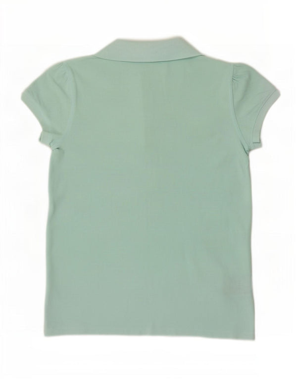 Ralph Lauren Dame Polo Shirt UK 12 Medium Turkis Bomuld