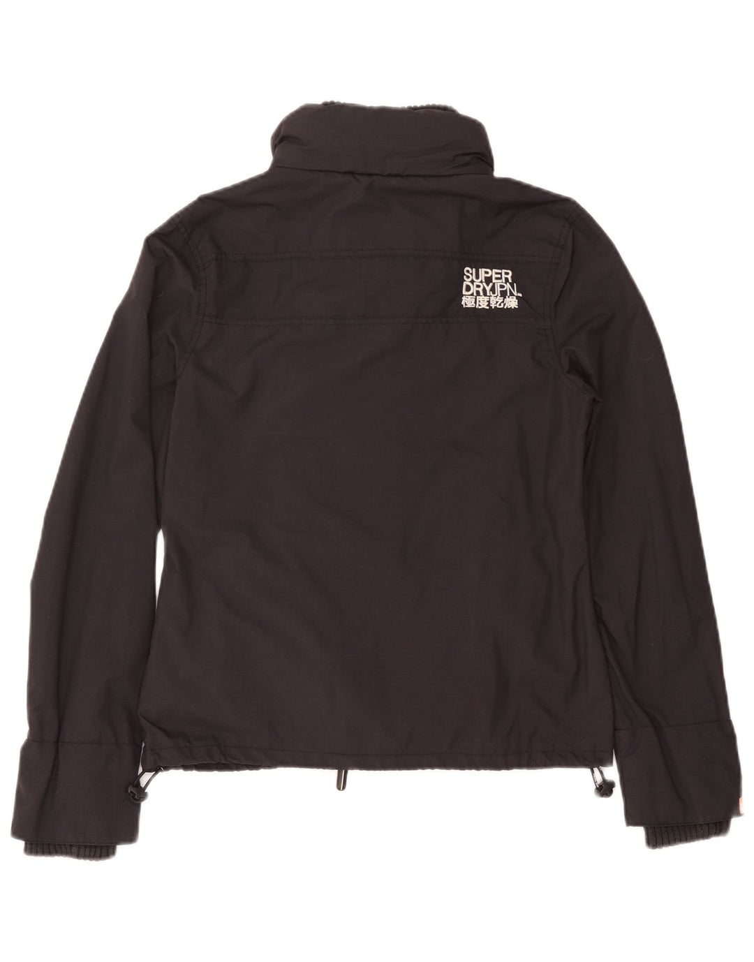 Superdry Regnjakke til kvinder UK 14 Medium Grey Nylon
